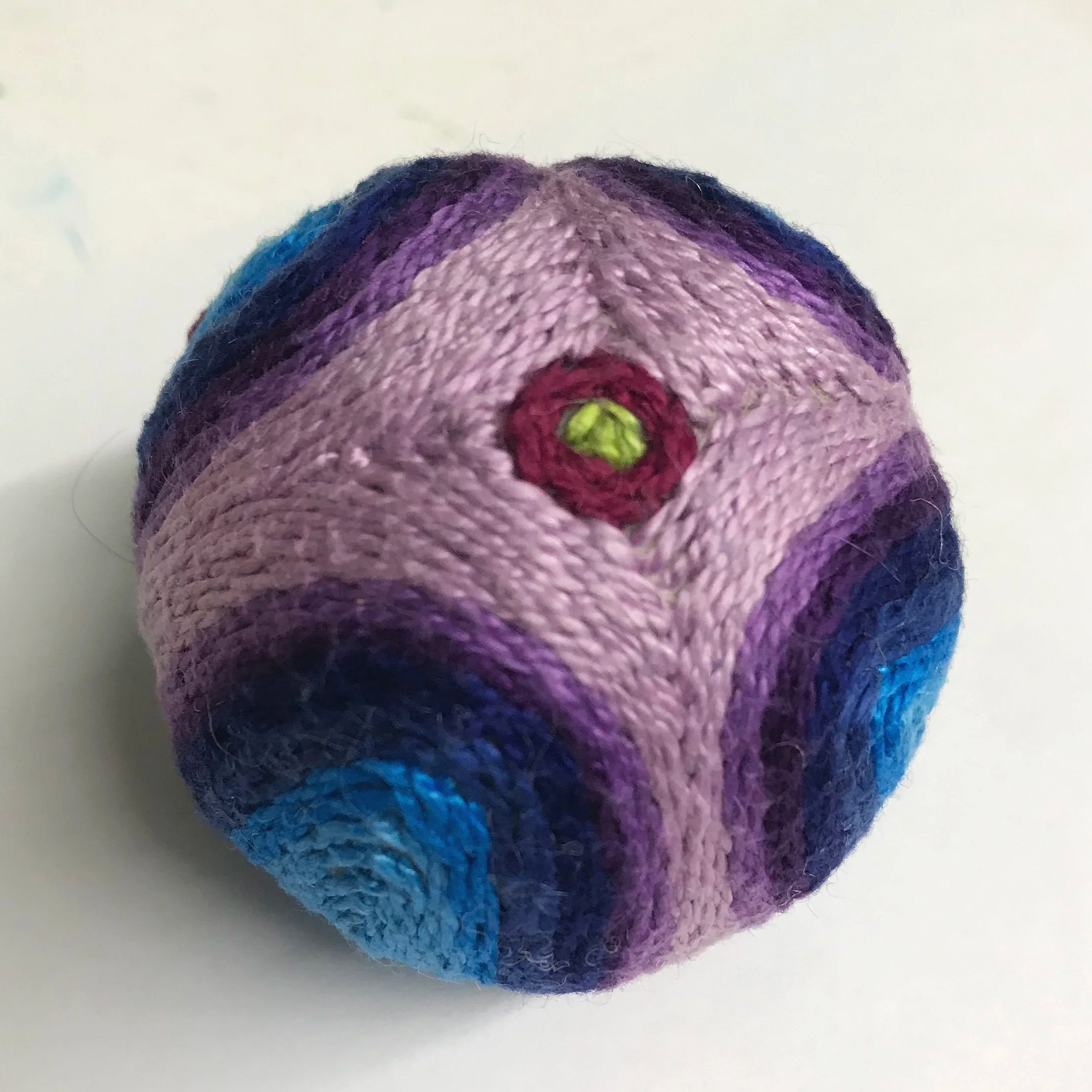 Felted Embroidery Ball — A Two-Day Fiber Arts Workshop with Margaret Mackie