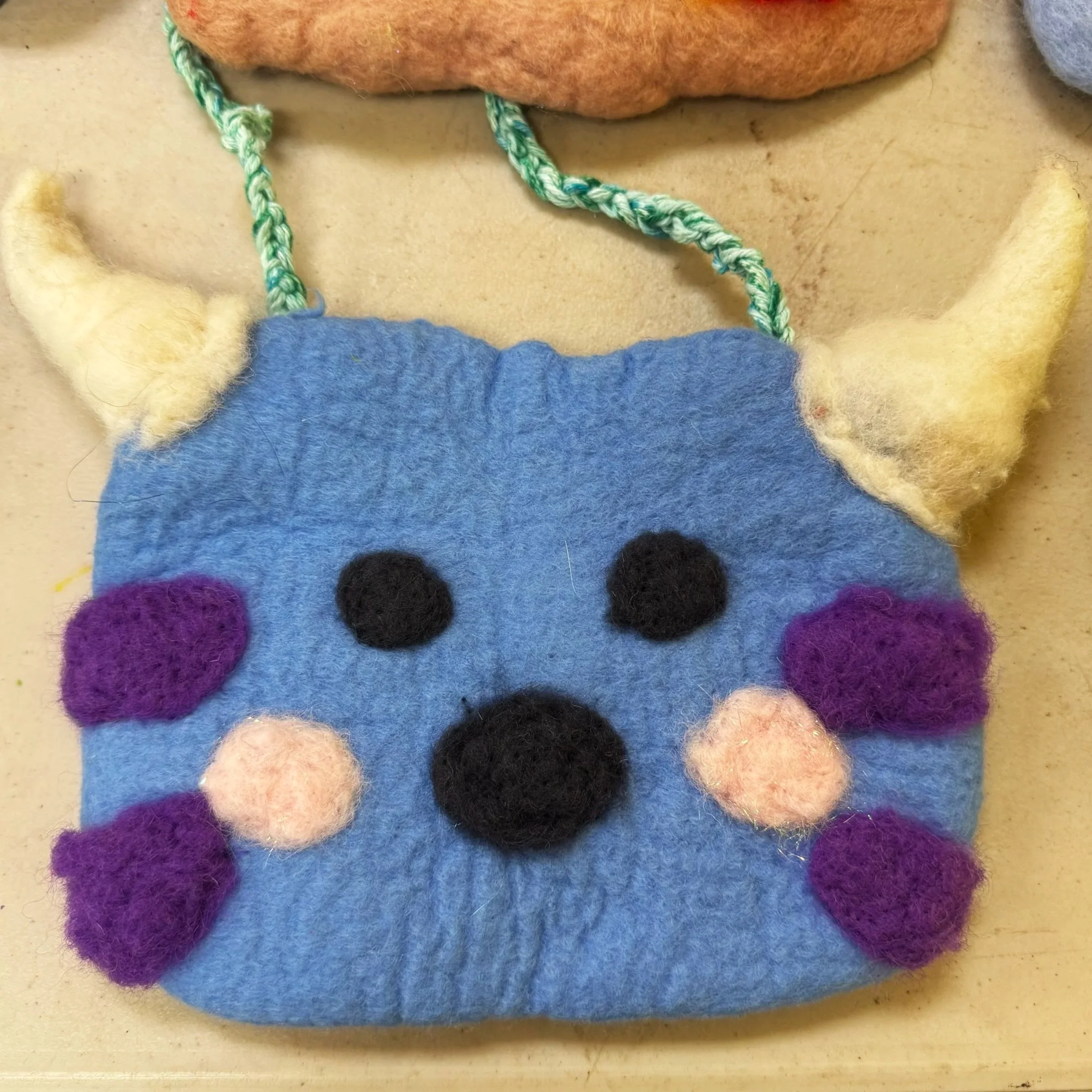 Fun Felted Pouches