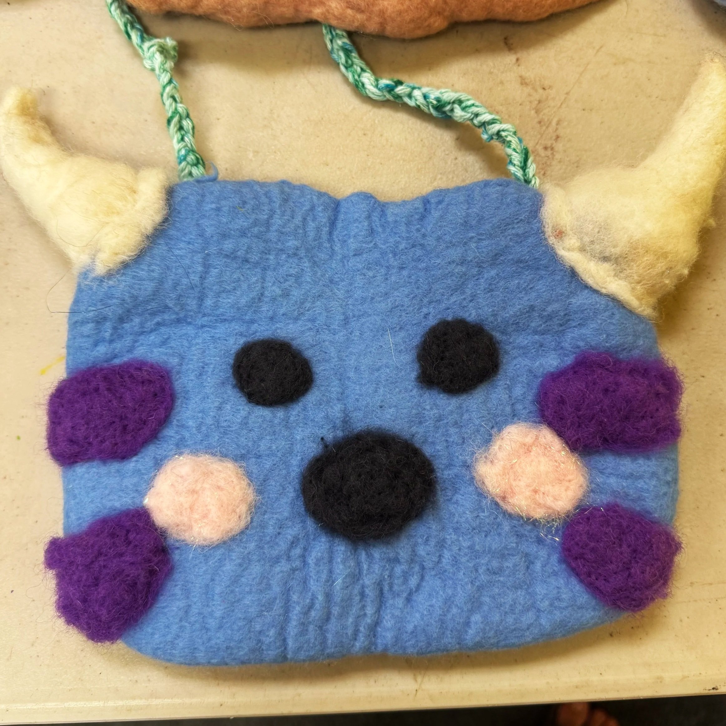 Fun Felted Pouches — A Two-Day Wet Felting Workshop
