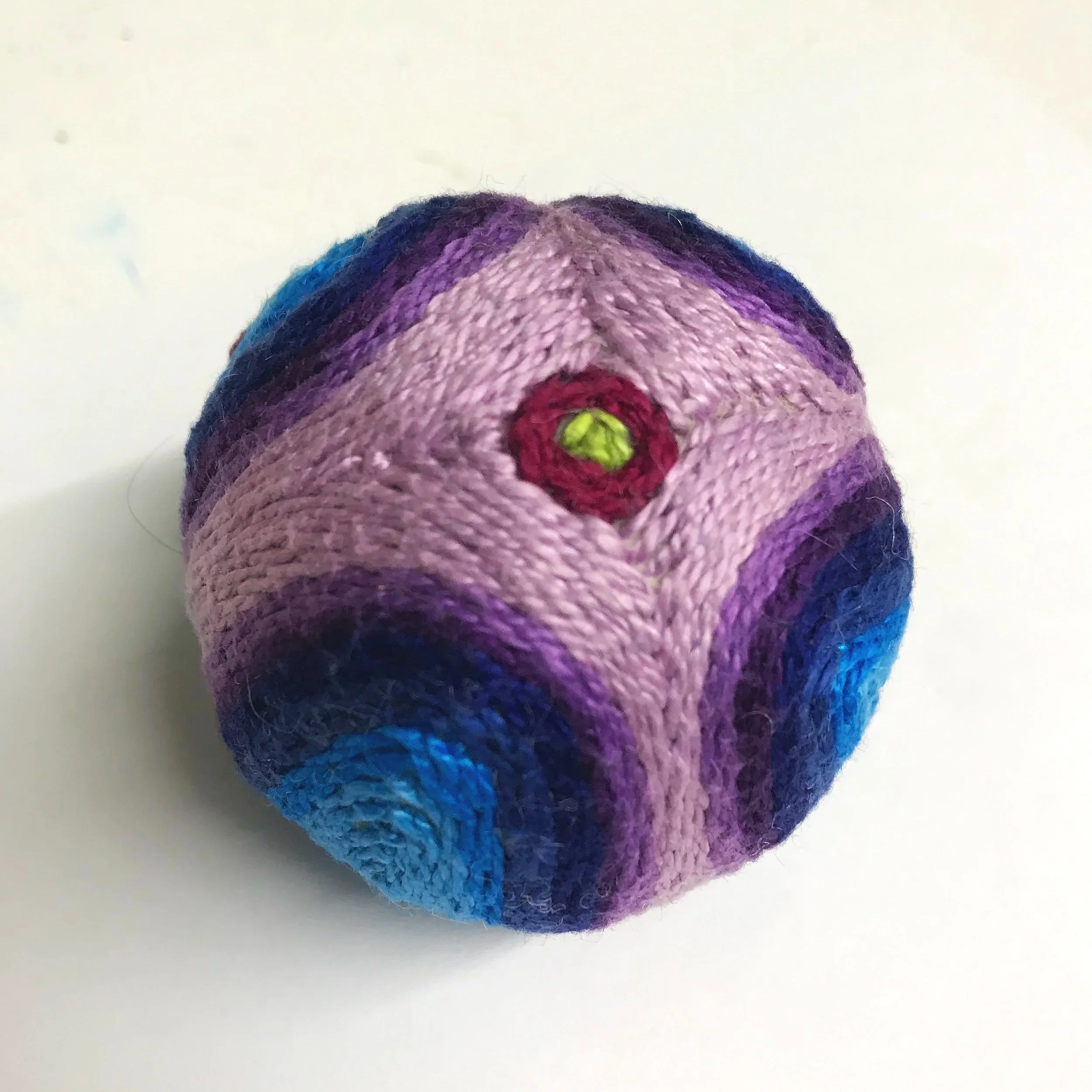 Felted Embroidery Ball — A Two-Day Fiber Arts Workshop with Margaret Mackie