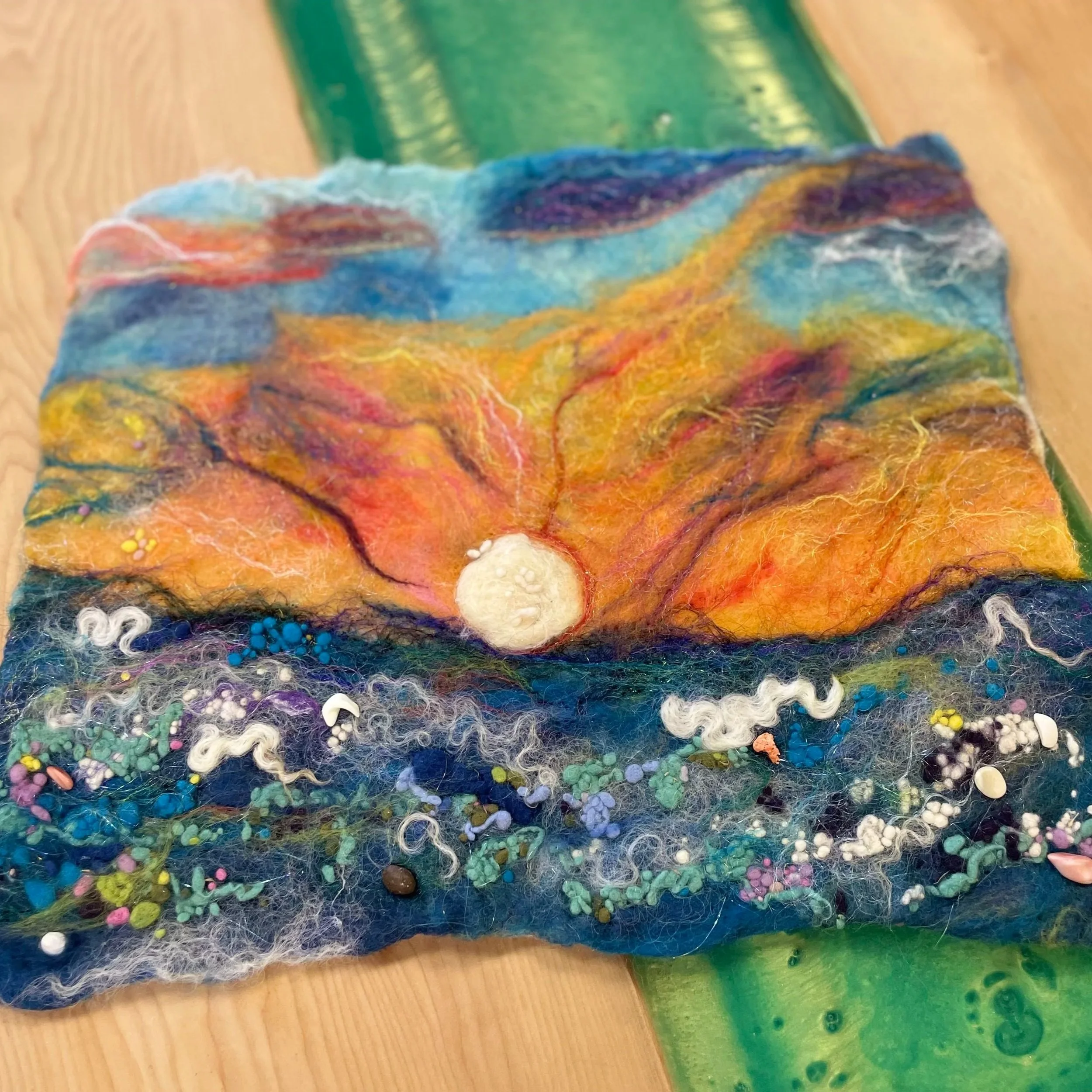 Felted Landscapes with Margaret Mackie