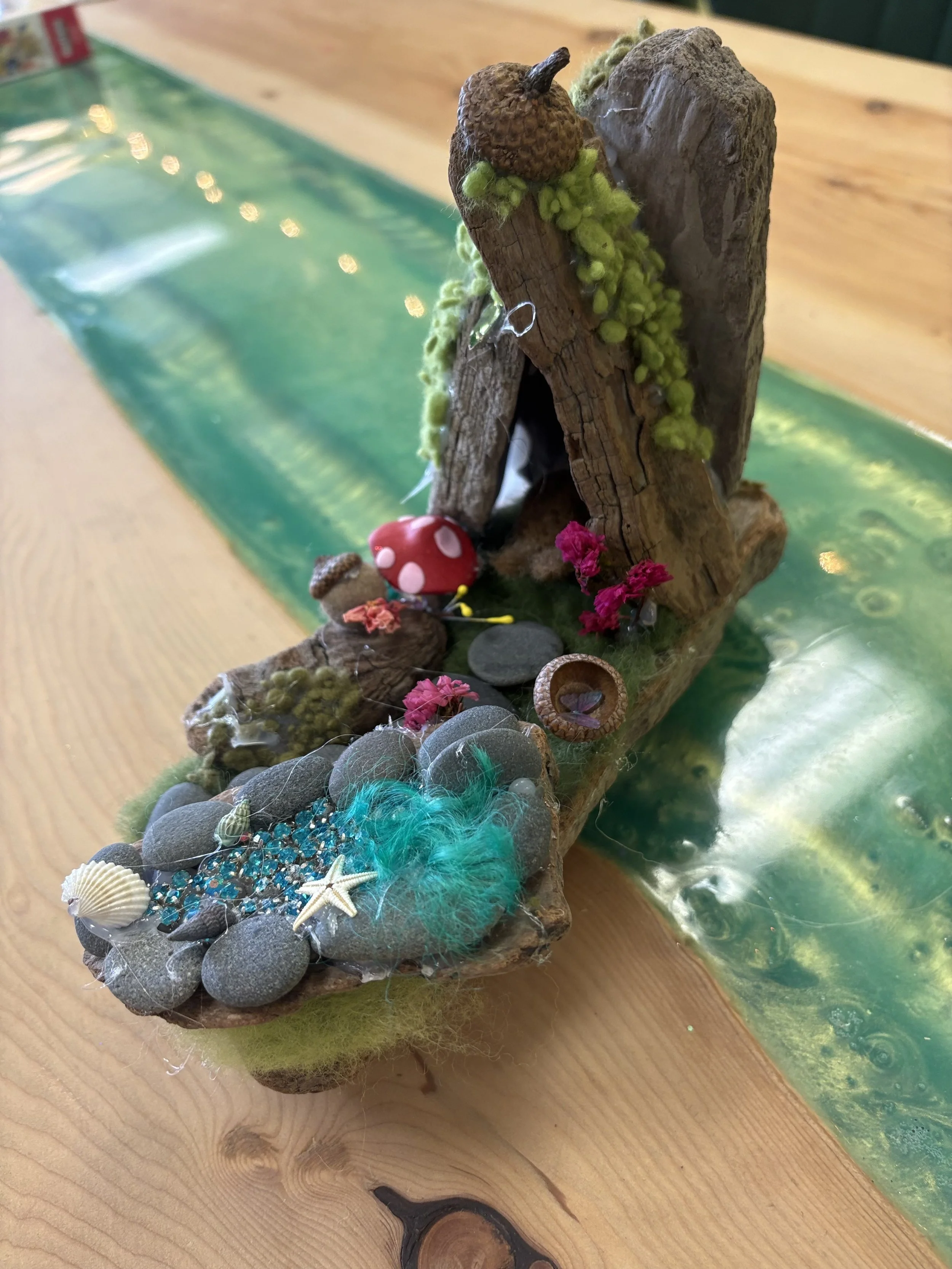 Magical Fall Fairy House
