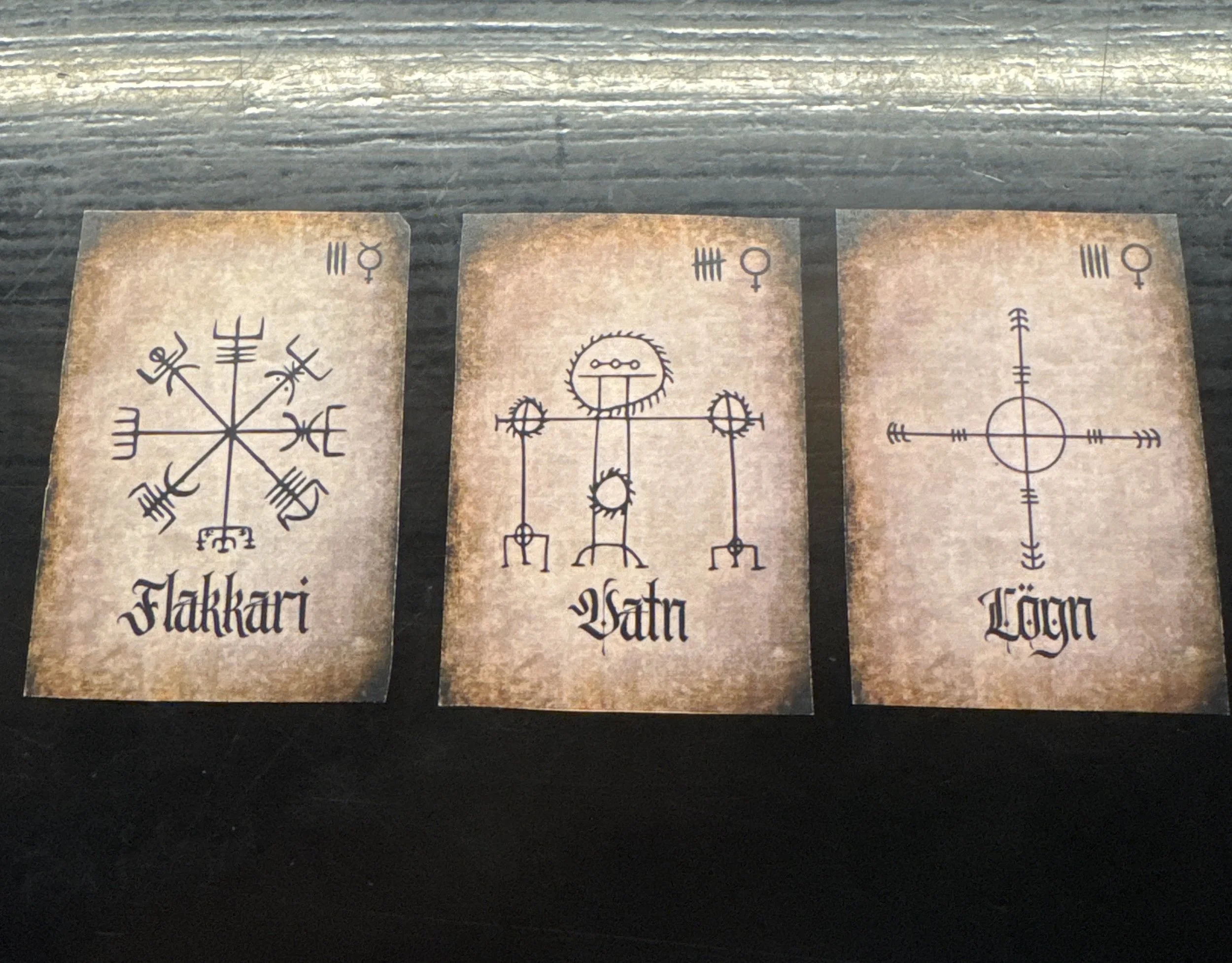 Lenormand Stave Deck Reading