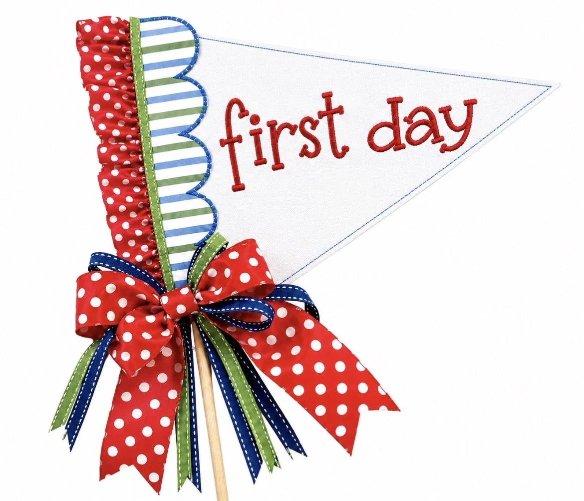 First Day of School Pennant