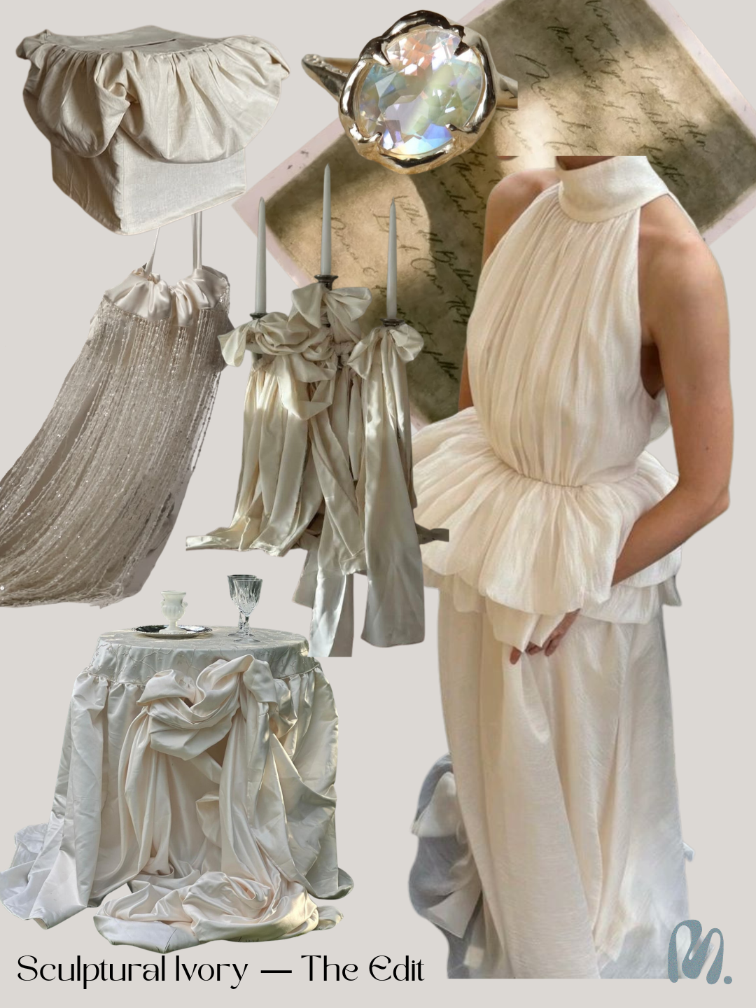 Sculptural Ivory — The Edit