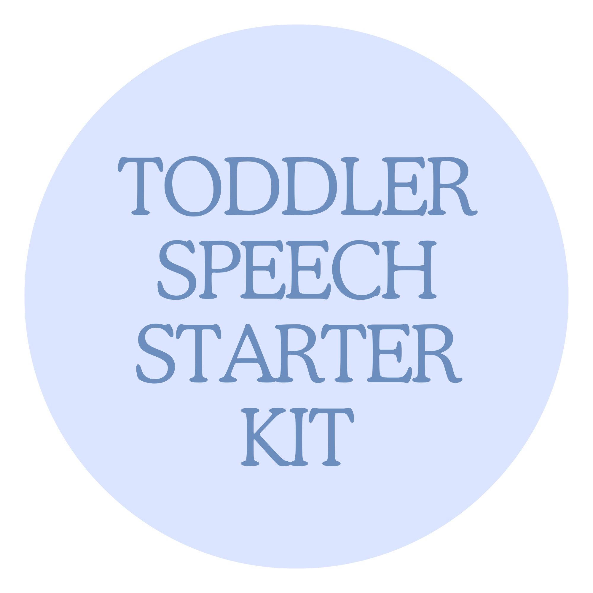 Free Toddler Speech Starter Kit