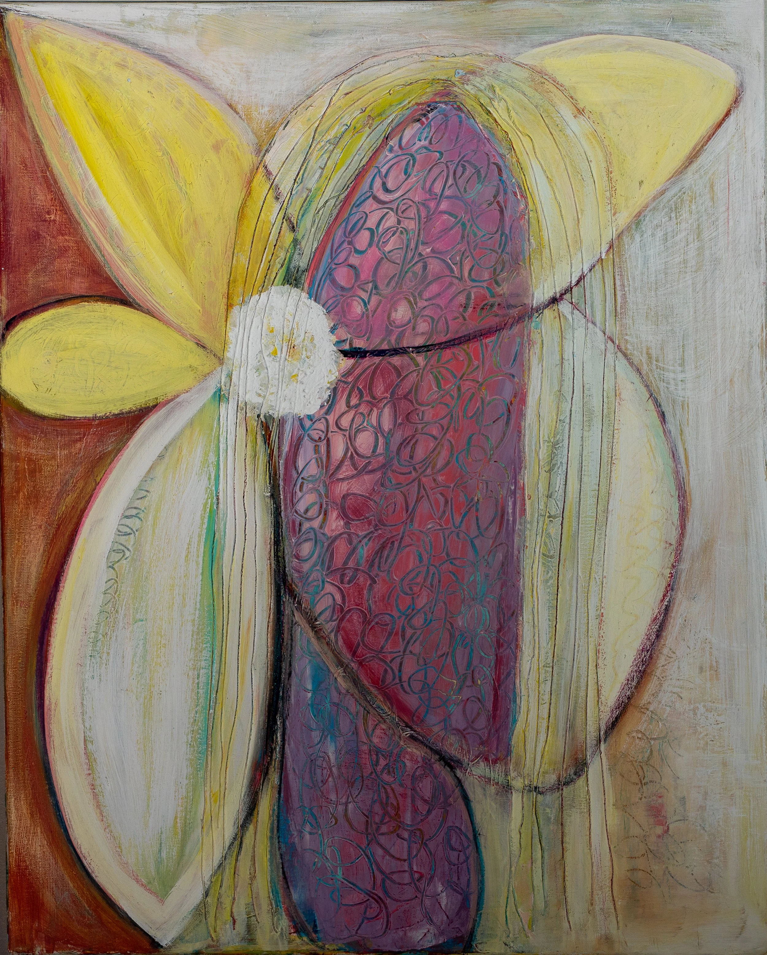 The Heart of Spring - Acrylic and Oil on Canvas