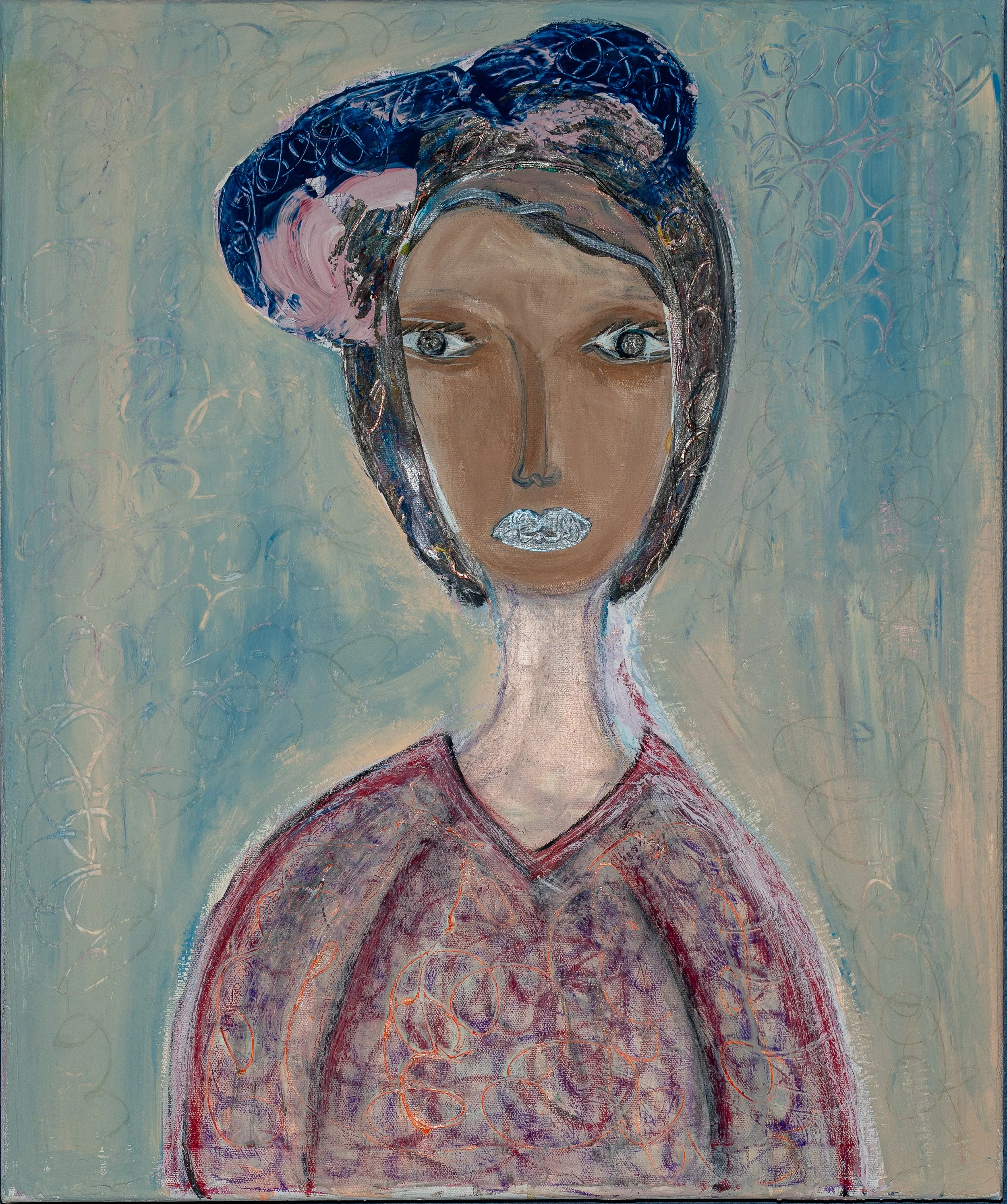 The Woman in the Blue Beret