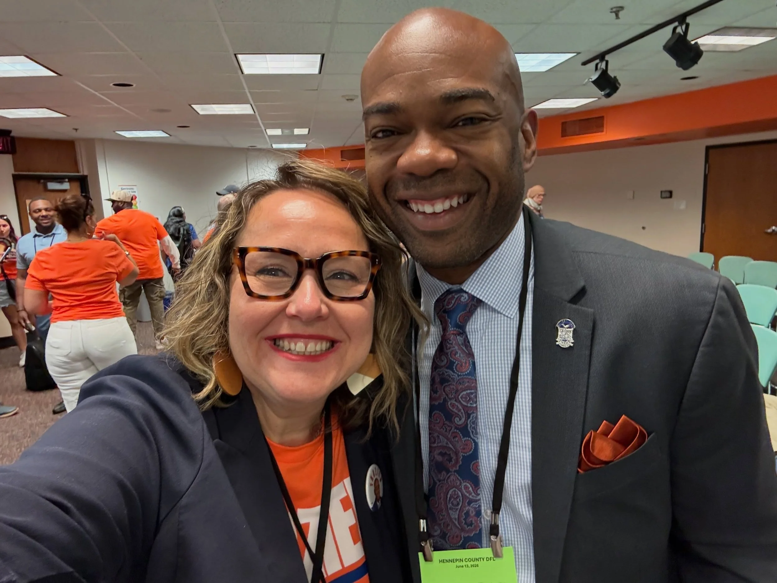 #LFG Hennepin County! Excited to be here supporting my friend and Corona Class brother @cedrickfrazier and my amazing Commissioner @voteconley