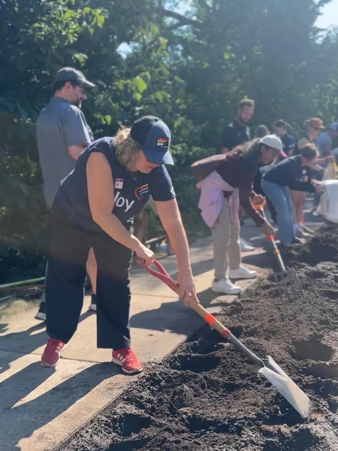 One year later today on August 27th, we honored our Annunciation community by moving our feet in service and in loving remembrance of Harper and Fletcher. 

Together in South Minneapolis, over 200 volunteers gathered to make 150 care kits for unhouse