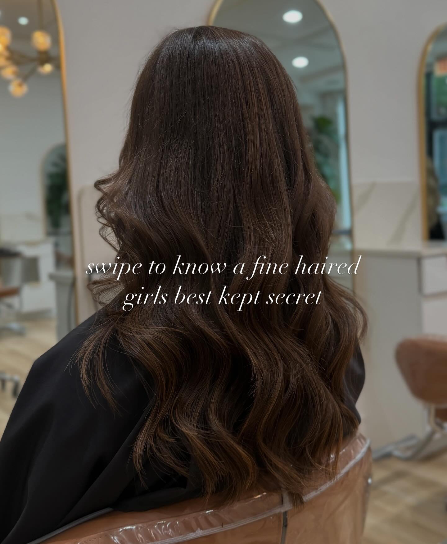 Fine hair girls, this is your sign. Extensions aren&rsquo;t just for people who want long hair &mdash; they&rsquo;re customizable to be exactly what you need. Whether it&rsquo;s a little extra density, a little bit more length, or just filling in wea