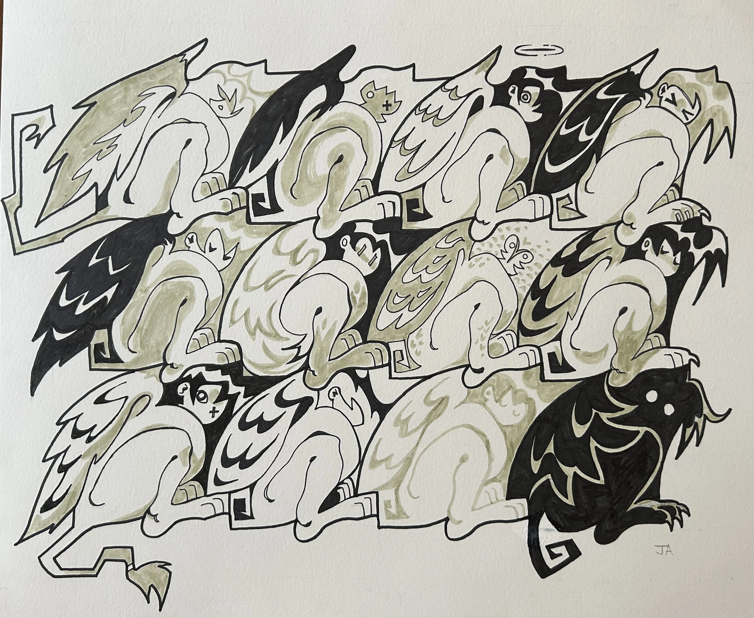 2025 Pen and Ink
