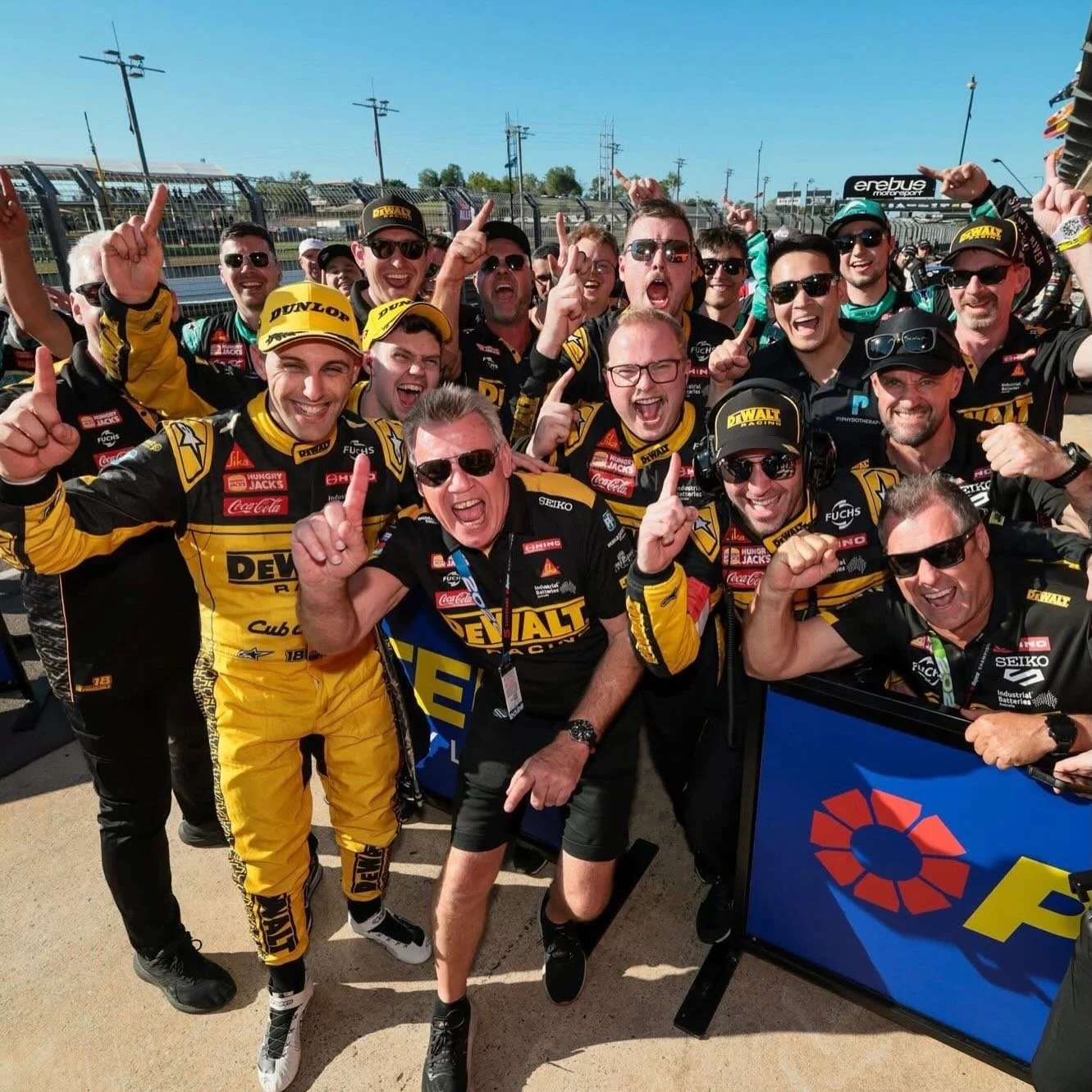Dubs in Darwin ☝️🏆 

#supercarschampionship #v8supercars #team18 #raceweekend #cuinthent