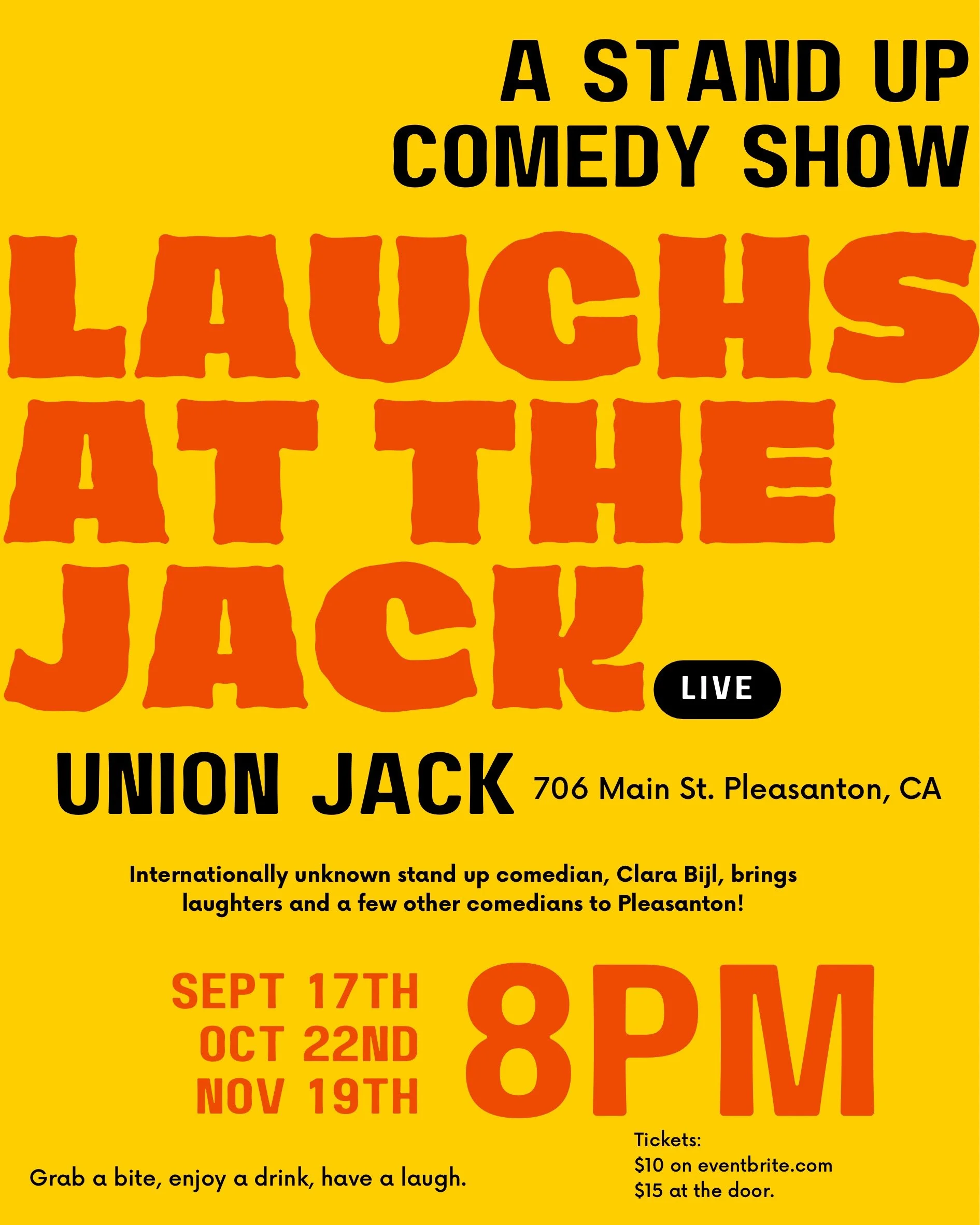 Laughs at the Jack: Stand-up Comedy