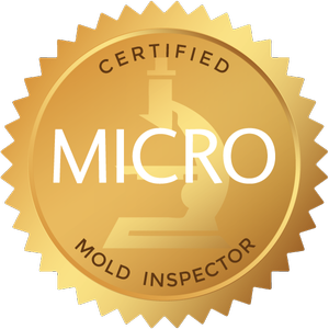 MICRO Certified Mold Inspector badge