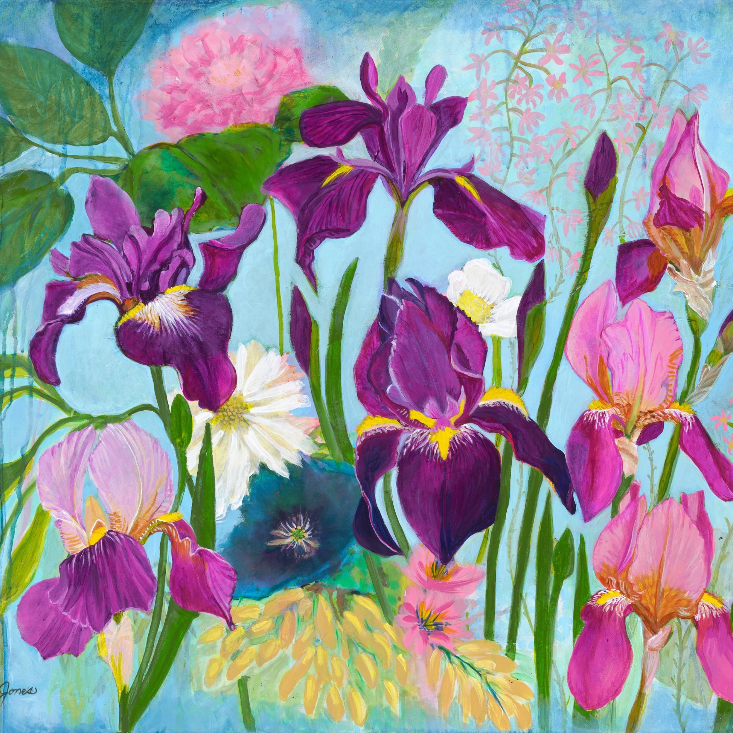 She Rises Strong Original Painting