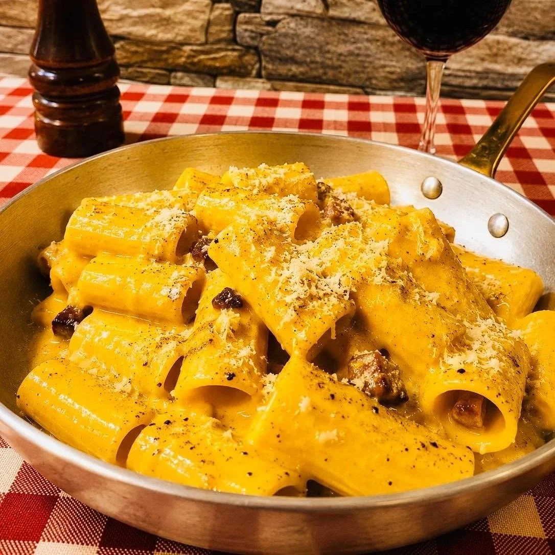 Guanciale, Pecorino, Pepe, Uova