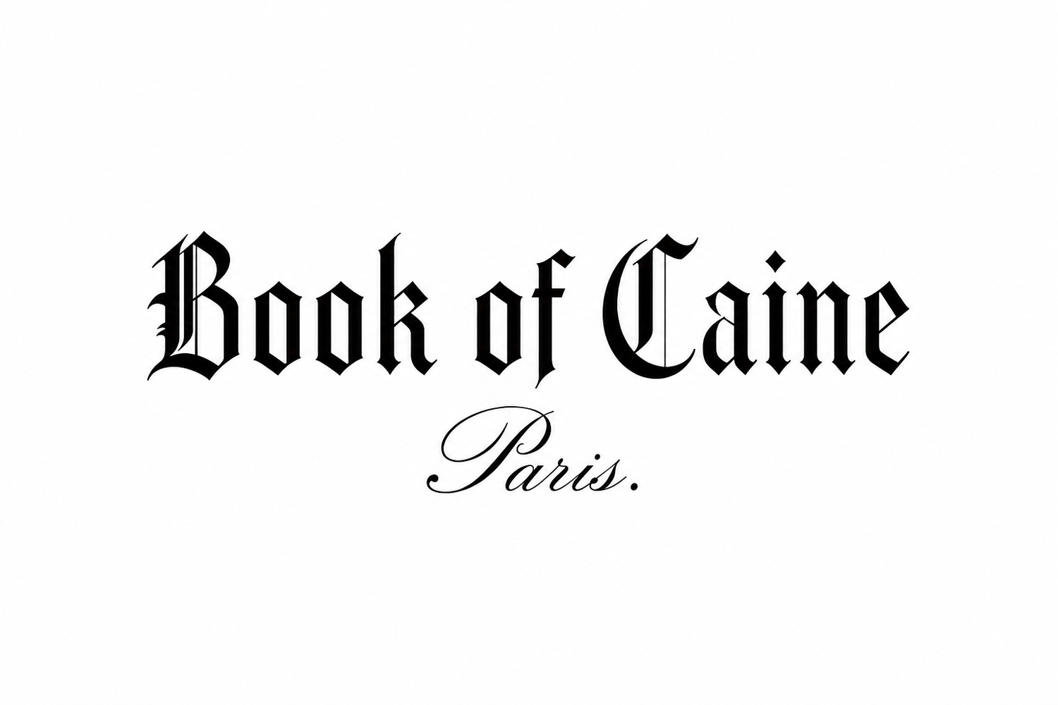 BOOK OF CAINE