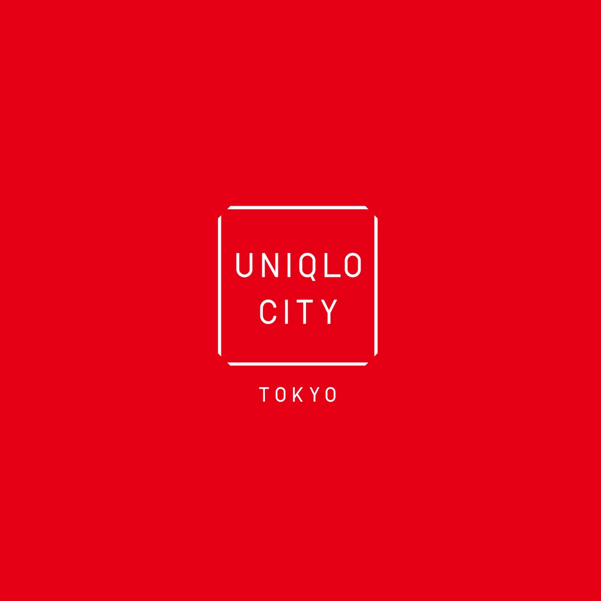 UNIQLO CITY TOKYO Booklet