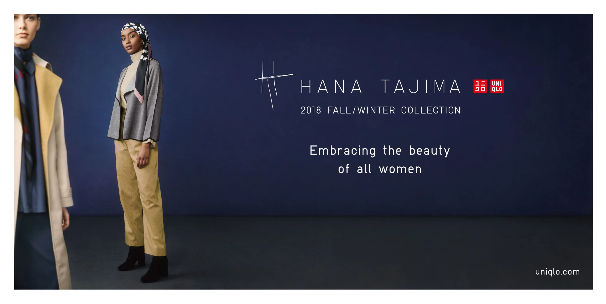 Hana Tajima for UNIQLO 18FW Campaign Visual