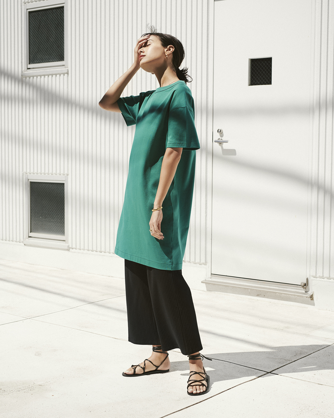 UNIQLO 19SS Women Wide Pants  Influencer Visual