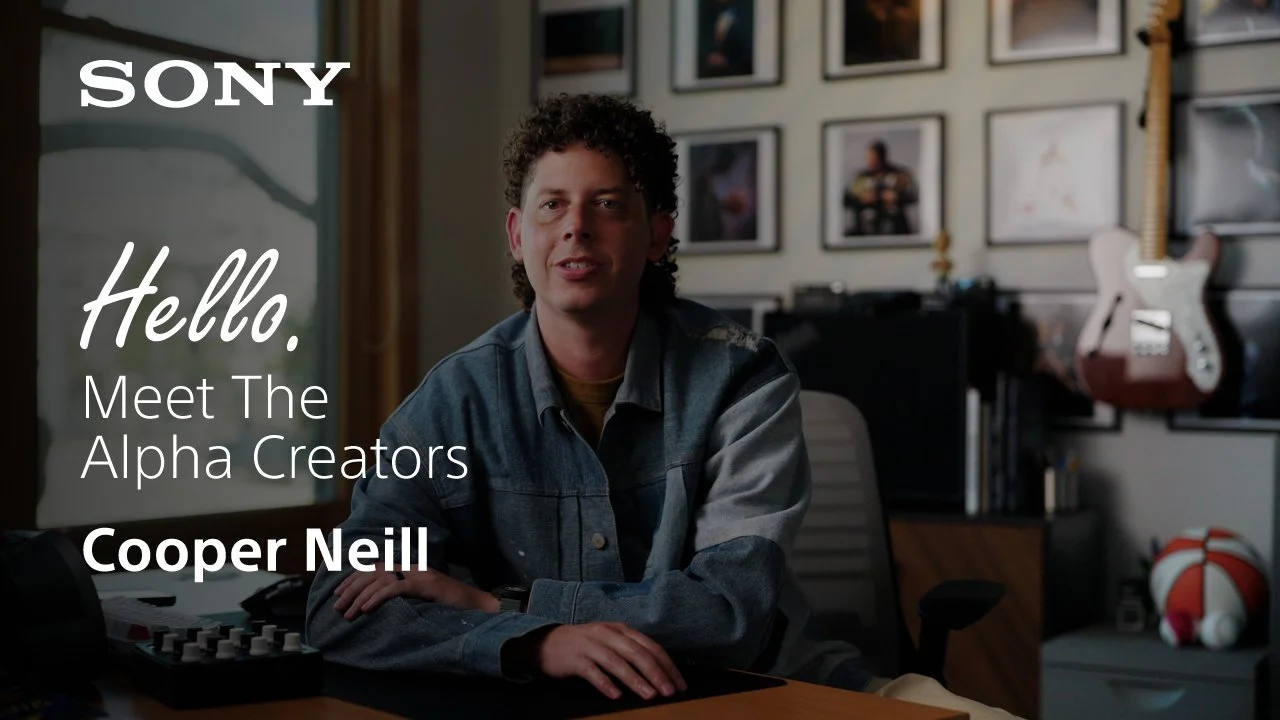 SONY Hello. Meet The Alpha Creators | Photographer, Cooper Neill