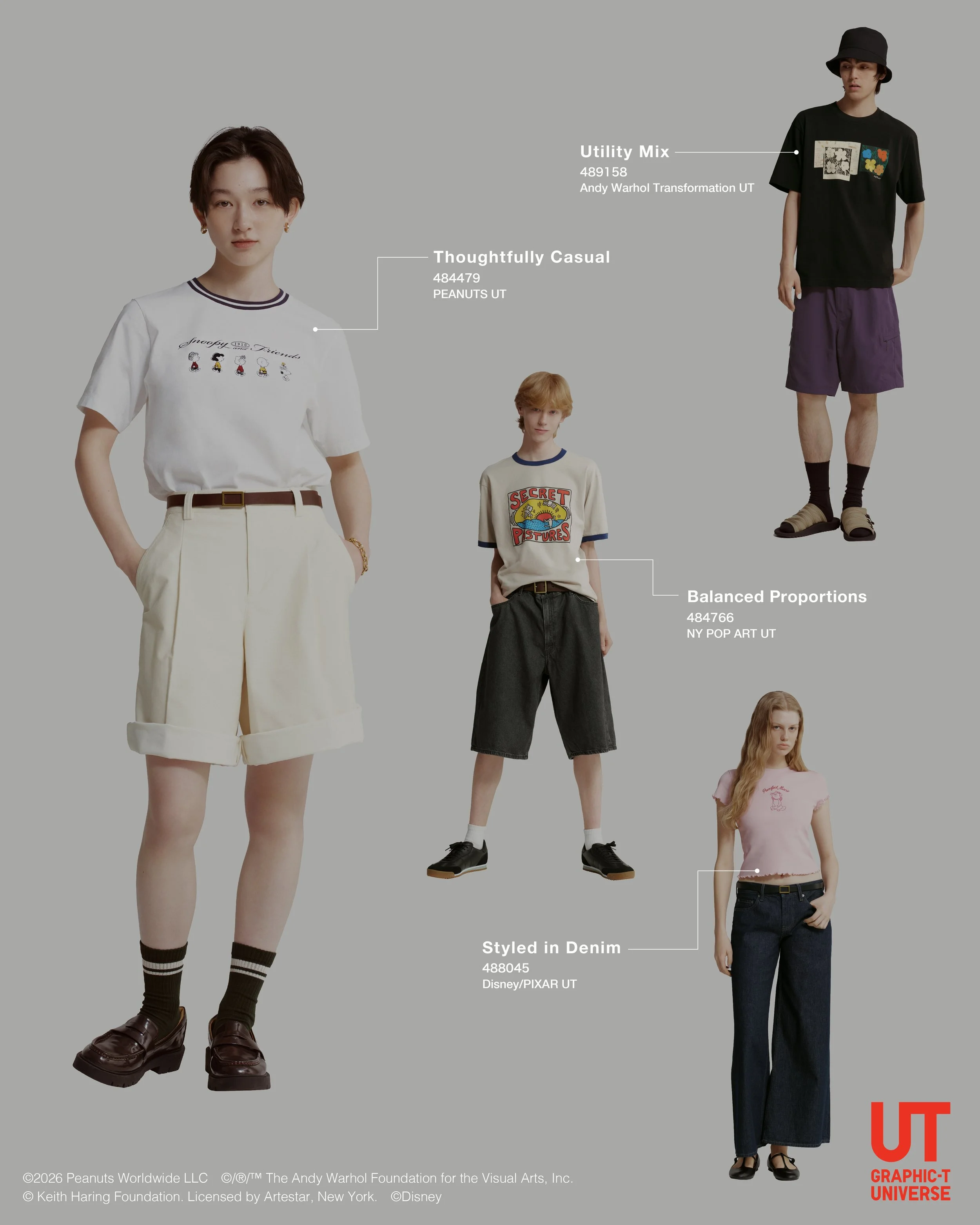 UNIQLO 26SS UT Fashion Styling