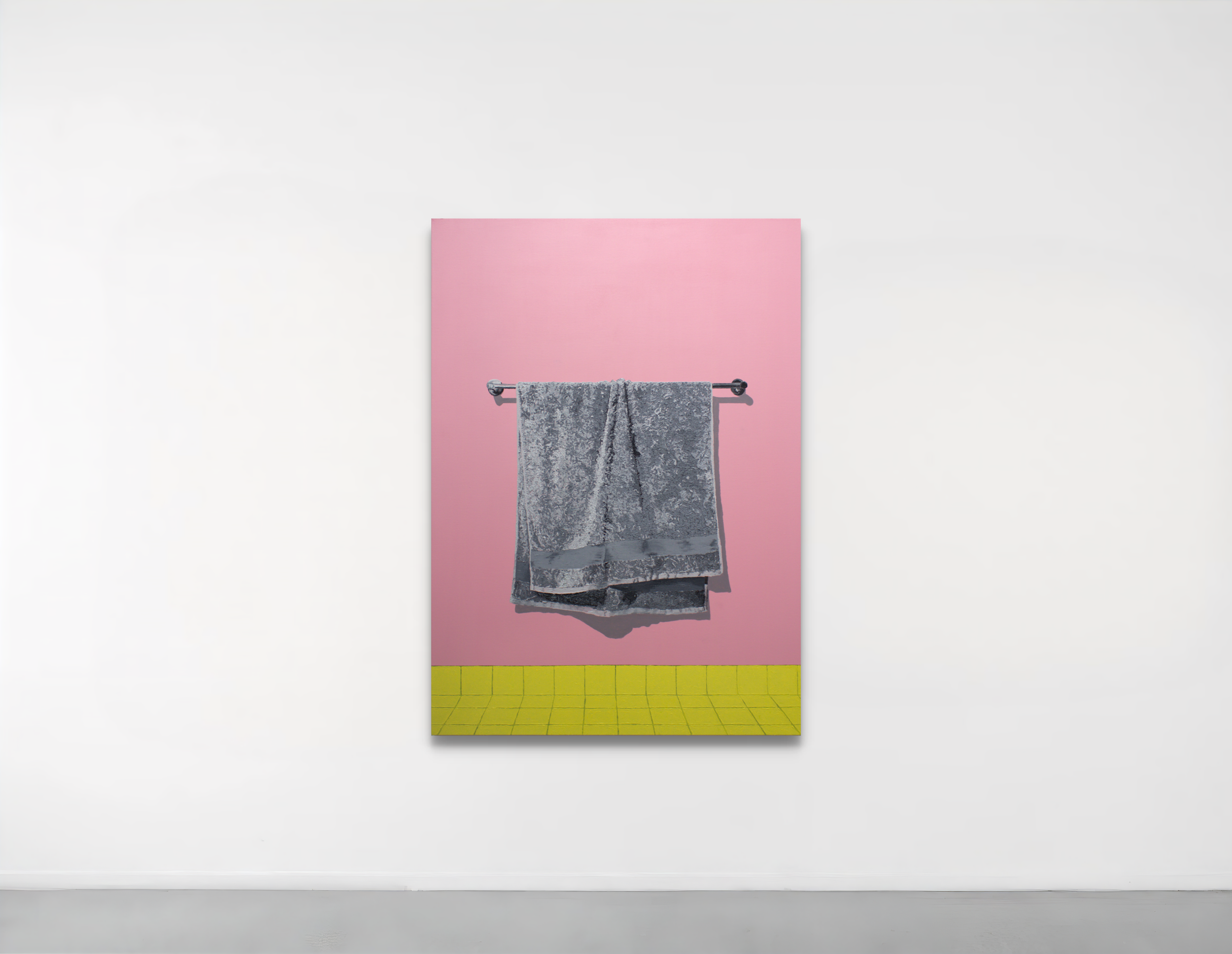 Variazione 1, 2023, acrylic and oil on linen -  140 x 100 x 4cm