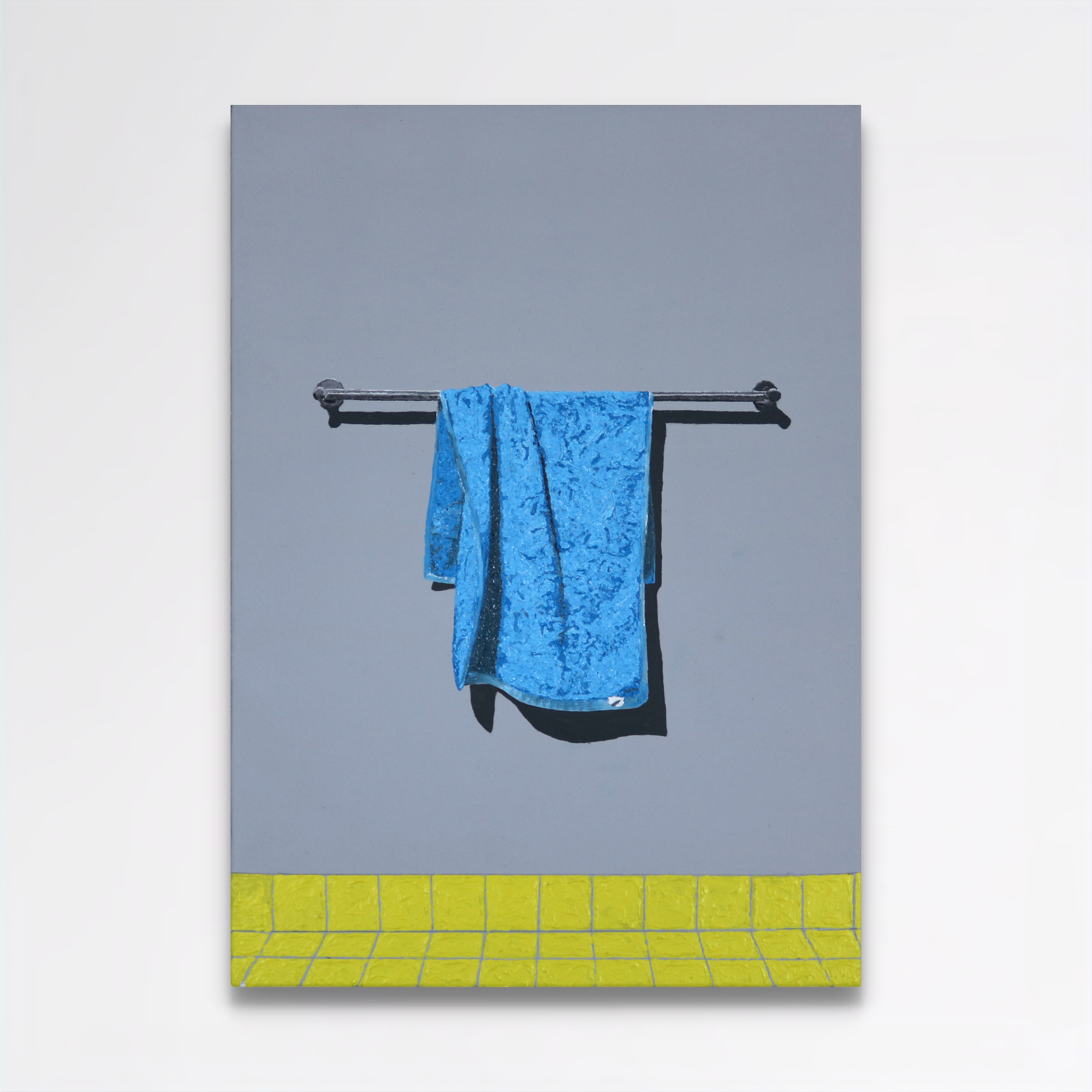 Variazione 2, 2023, acrylic and oil on linen - 70 x 50 x 4cm
