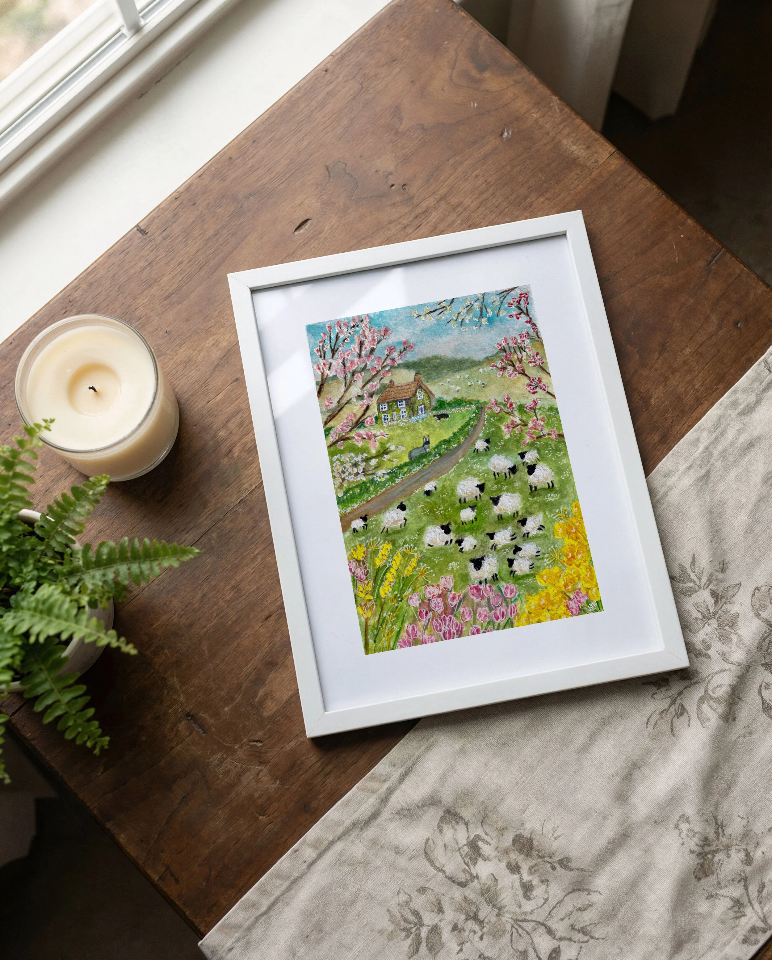 His Timing Candle Frame 2.JPG