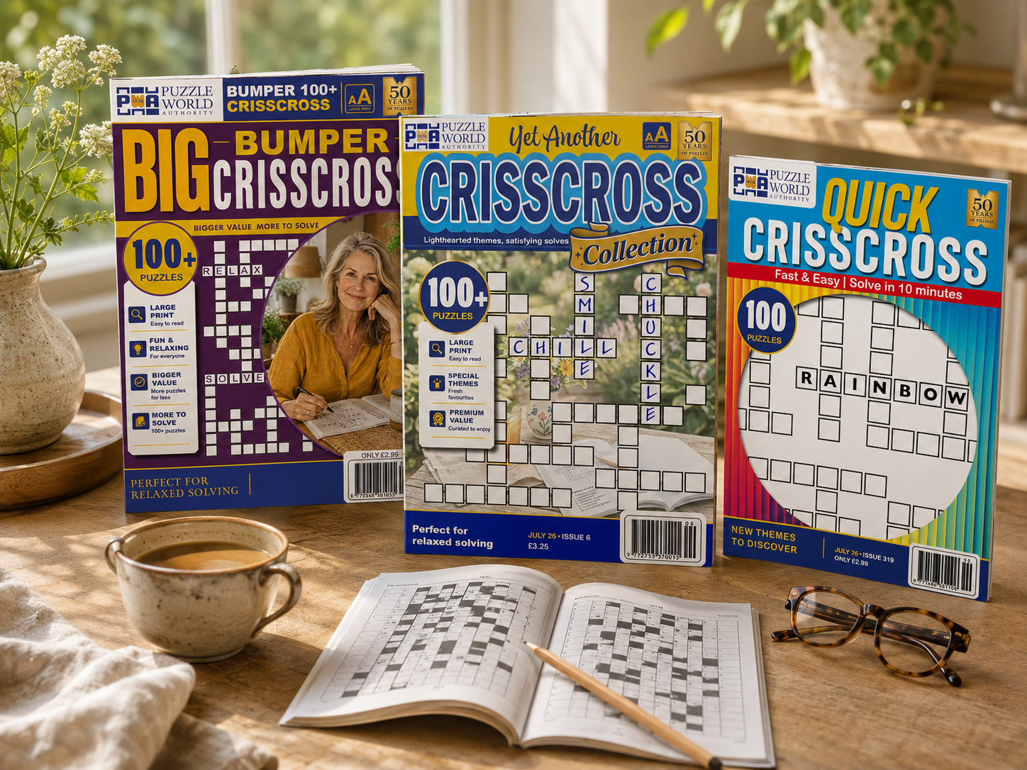 Criss Cross puzzles for clever word lovers