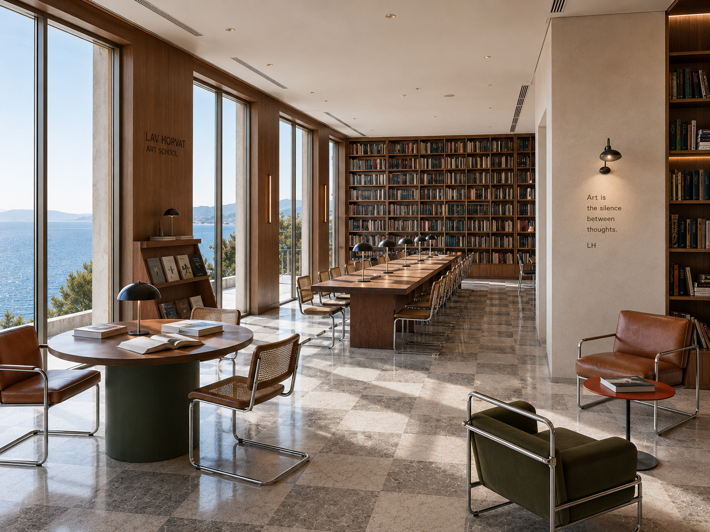 reding room