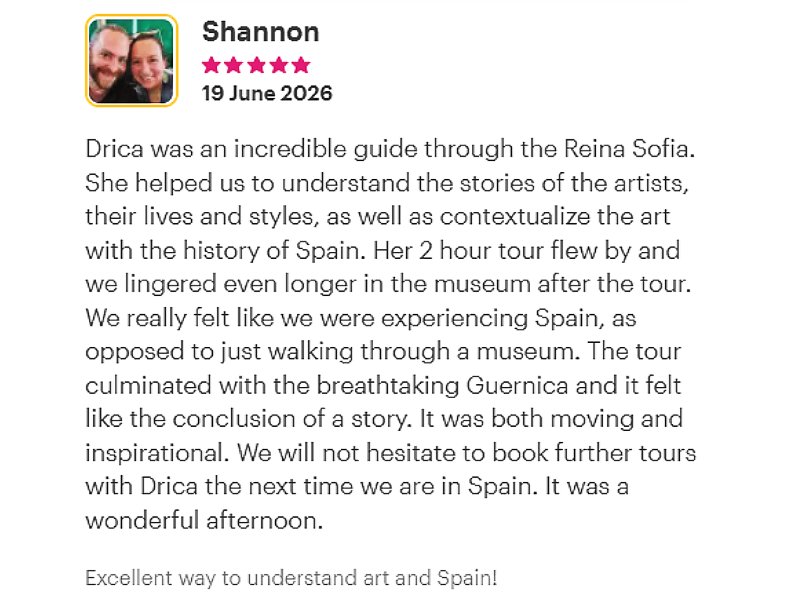 ***** Reina Sofía Museum (Withlocals)
