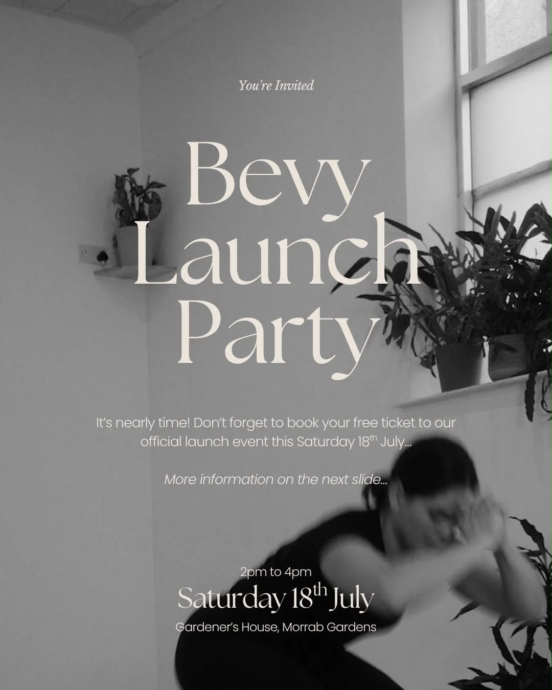 Last call for our launch event on Saturday! Get your free tickets through the link in our bio. We have lots of exciting news to share with you &hearts;️