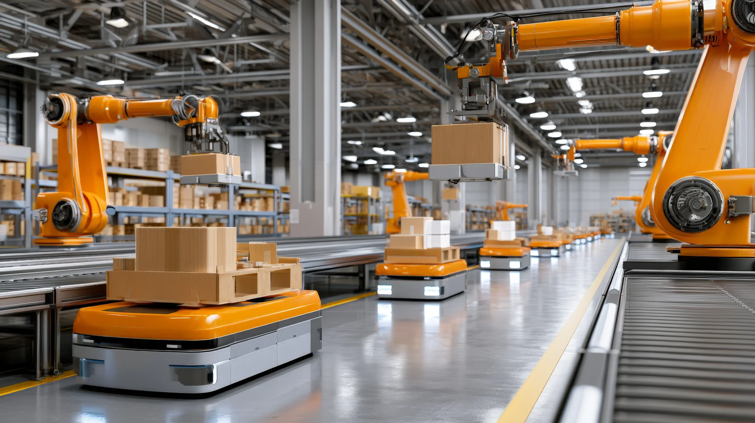 Warehouse and distribution centre with large access points and valuable inventory requiring after-hours security protection