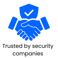 Icon symbolising solutions trusted by professional security providers