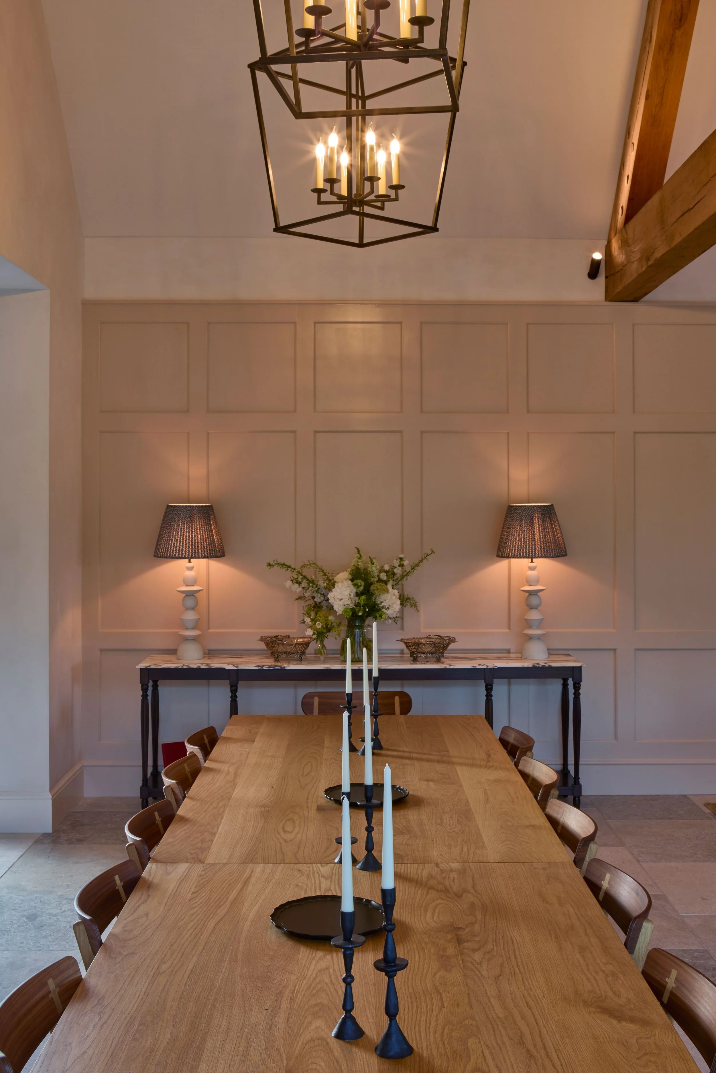 Lighting design dining room