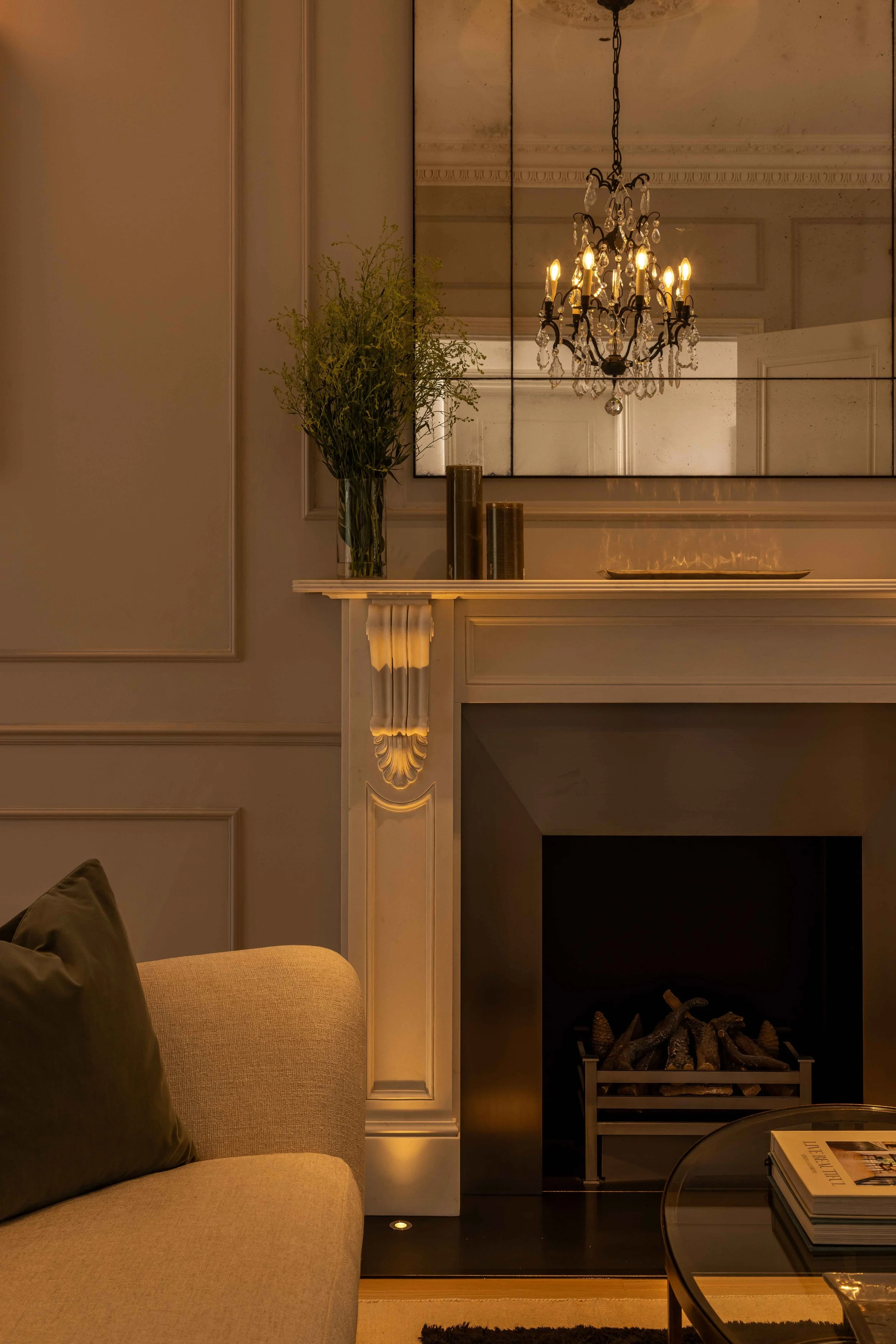 Lighting design living room