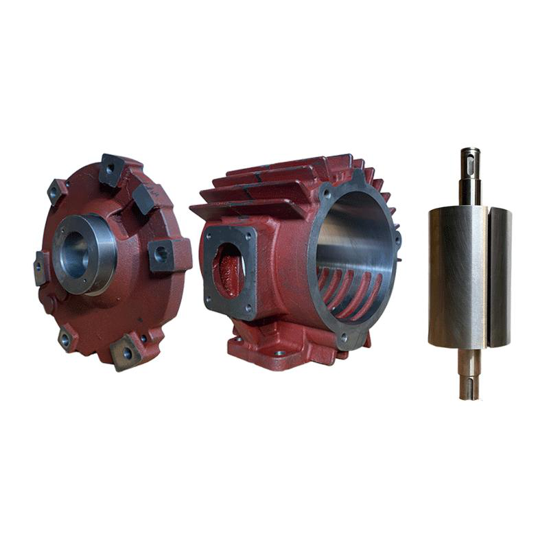 Busch Vakum pompası rotor, pompa gövdesi, mil ve mekanik yedek parçaları