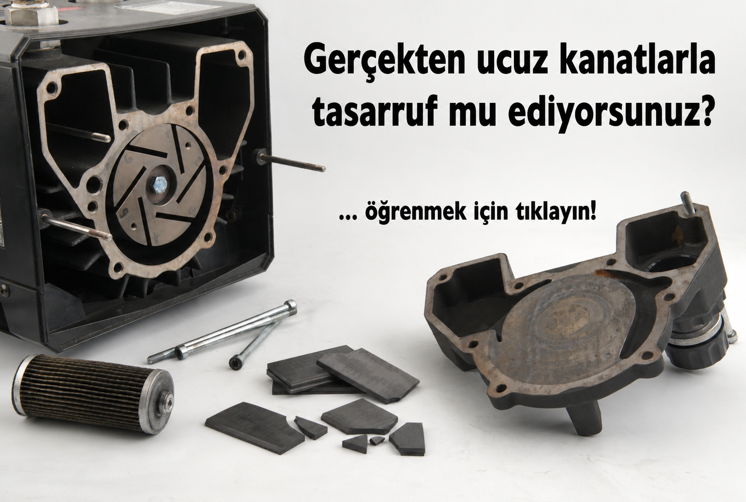 Vakum pompası yedek parça , vakum pompası karbon palet seçimi , vakum pompası kömür
