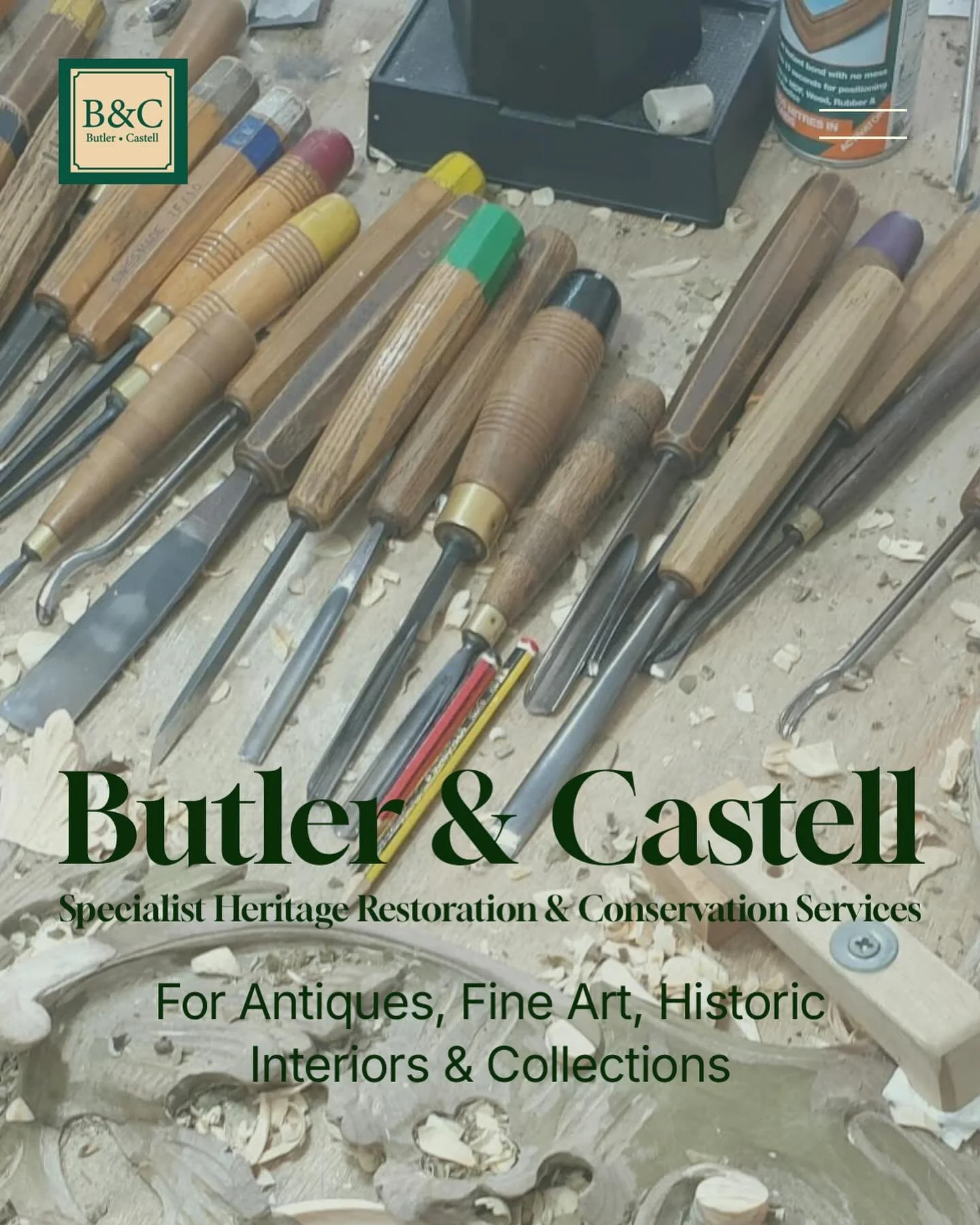 We have a new website www.butlerandcastell.co.uk please go and take a look at what services we offer and reach out to discuss your next heritage project #heritageservices #restoration #conservation #butlerandcastell