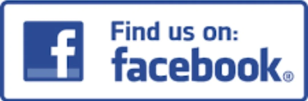 Find us on Facebook button