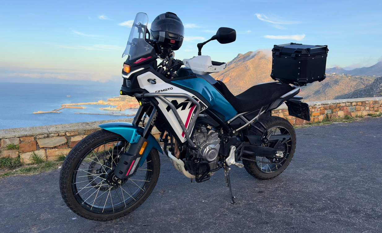 CF Moto 450 MT Motorcycle rental Southern Suburbs Cape Town
