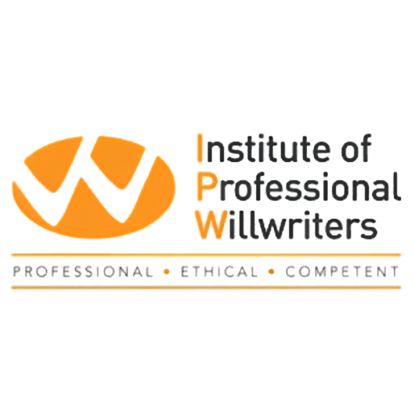 Logo for the Institute of Professional Wordwriters, featuring an orange pie chart with a blue pen and text highlighting 'Professional' and 'Commitment.'