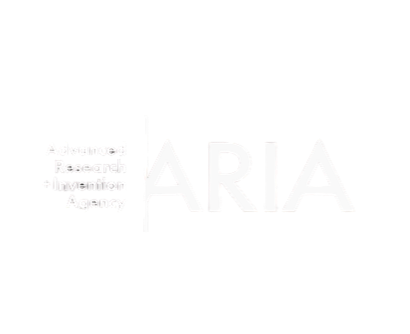 Logo of ARIA, the Advanced Research & Invention Agency, with black background and white text.