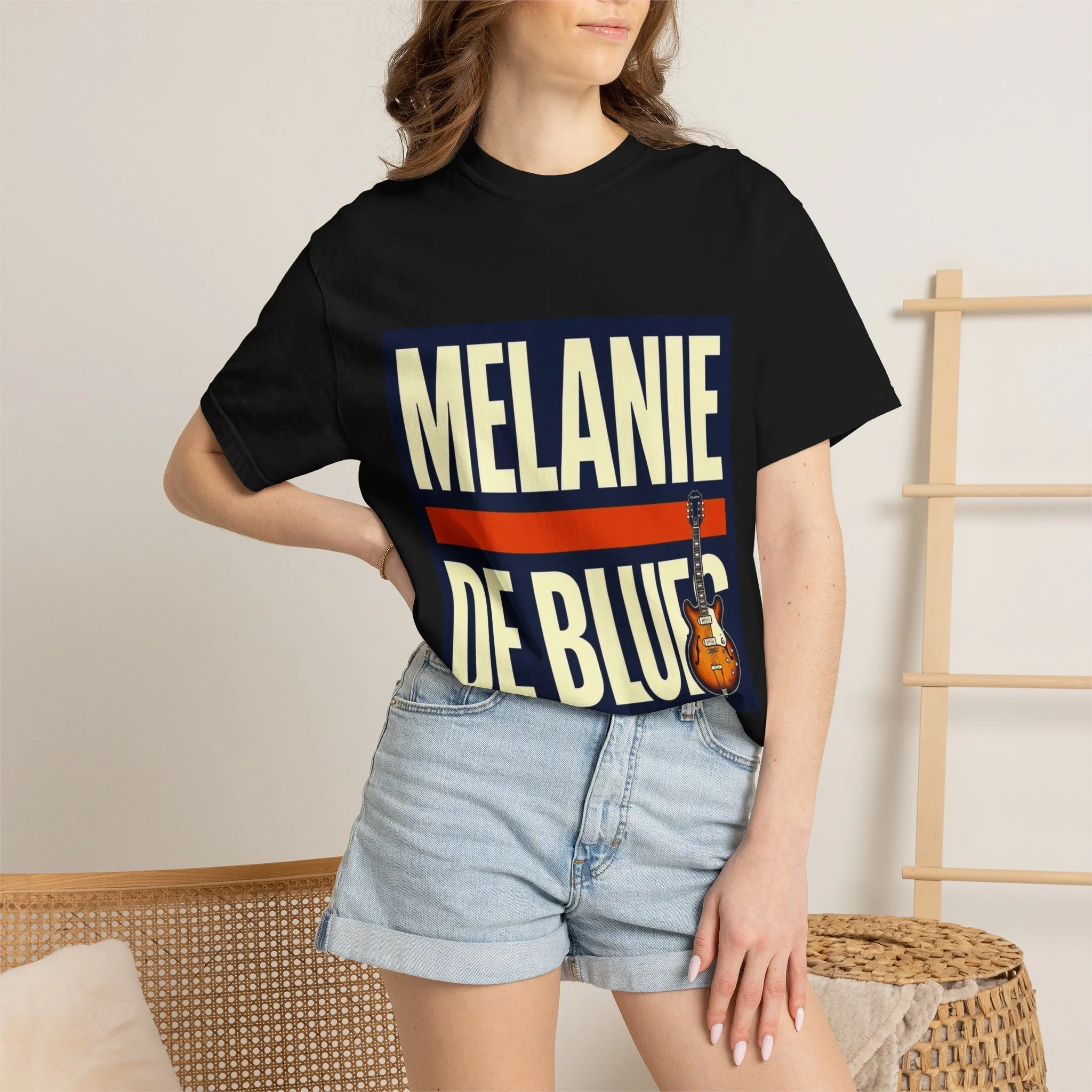 Melanie de Blues Signature Logo Tee
