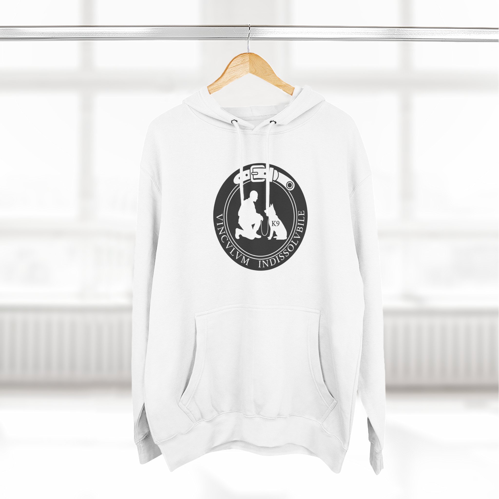 Men's K9 Handler Emblem Pullover Hoodie