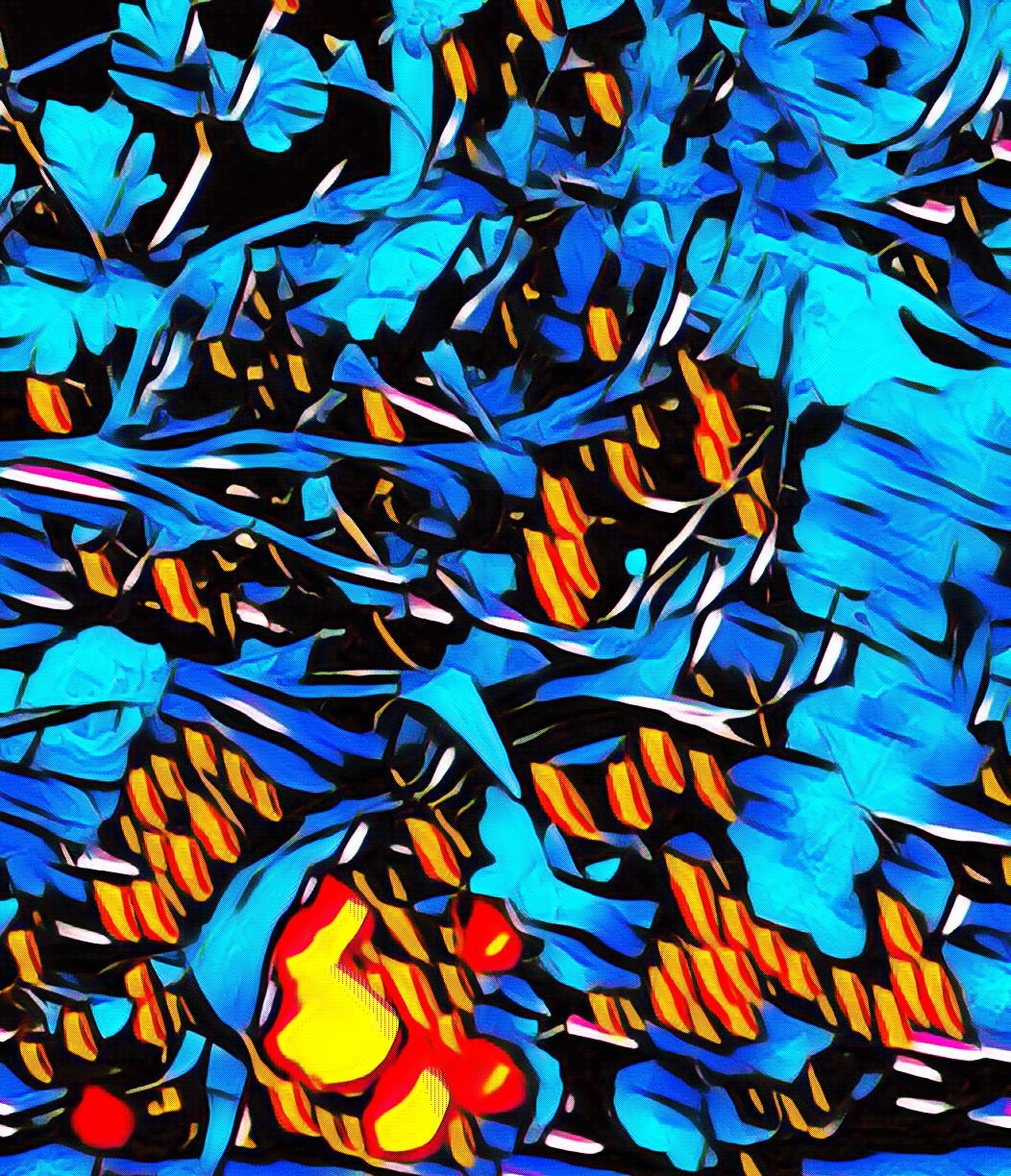 "Midnight Rhythm" Abstract Fine Art Print