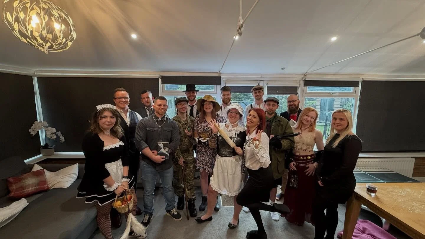 A murderer was found at our Murder Mystery weekend 🕵️&zwj;♂️

Join us for our next jam packed social circle weekend 

#ukbreaks #socials #friends #weekendvibes #murdermystery
