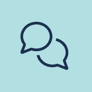 Icon representing strong communication with instructing solicitors